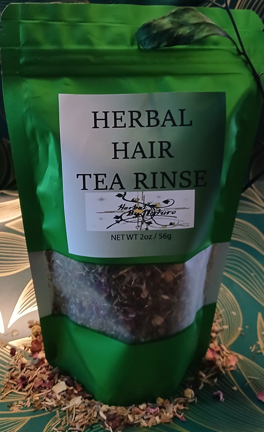 Herbal Tea Hair Rinse, Front