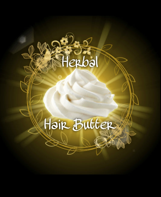  Herbal Infused Hair Butter, Front